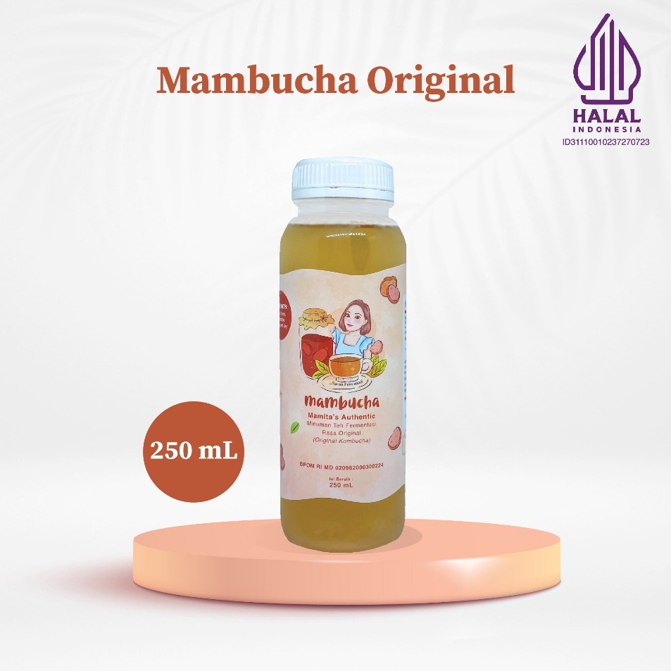 

[KODE WLQKQ] Kombucha Original Mambucha 250ml