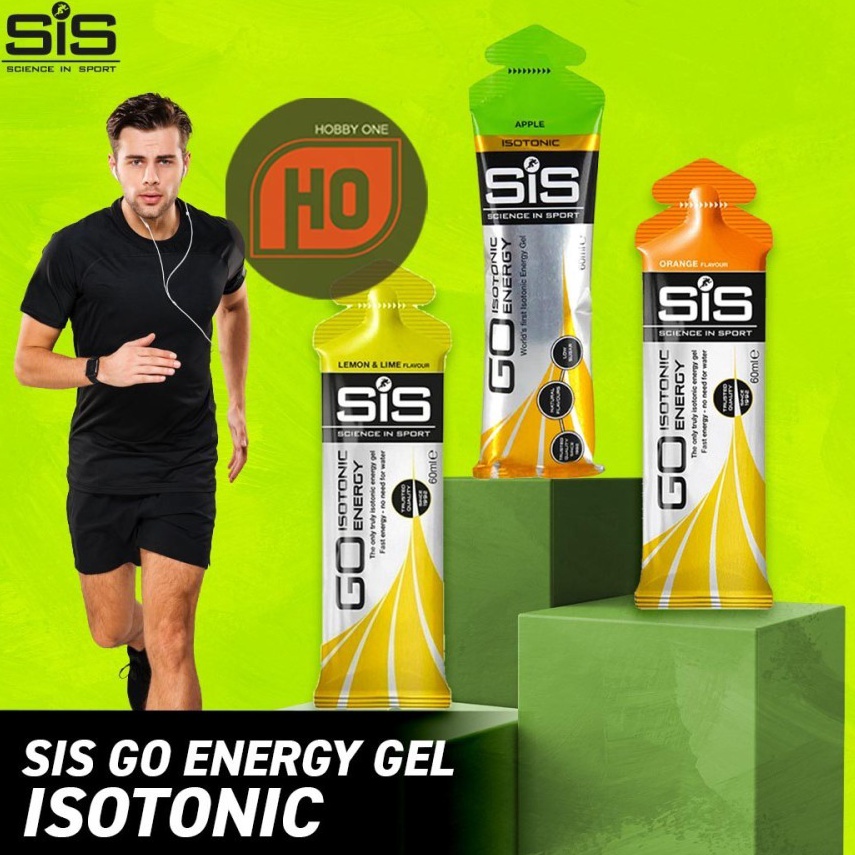 

[✺H81/] SIS ENERGY GEL 60ml Science In Sport - GO Isotonic Energy Stock Terupdate