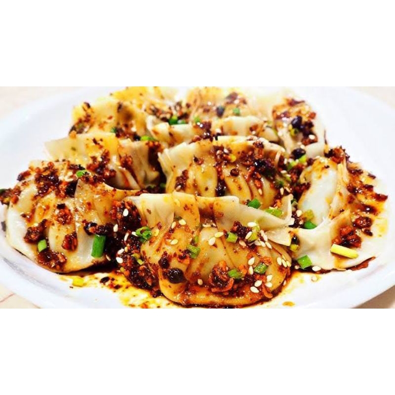 

Dumpling Ayam varian Chili Oil