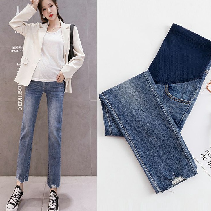 [KODE 8SF8O] Celana Hamil Soft & Stretch Jeans 9987