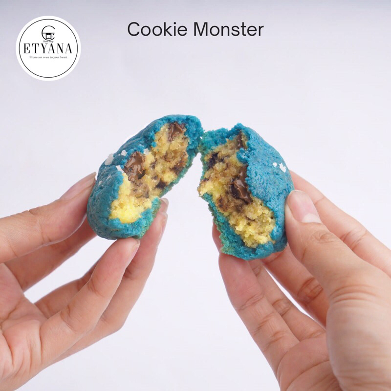 

Cookie Monster Soft Cookies by Etyana bake shop (PO H-2)