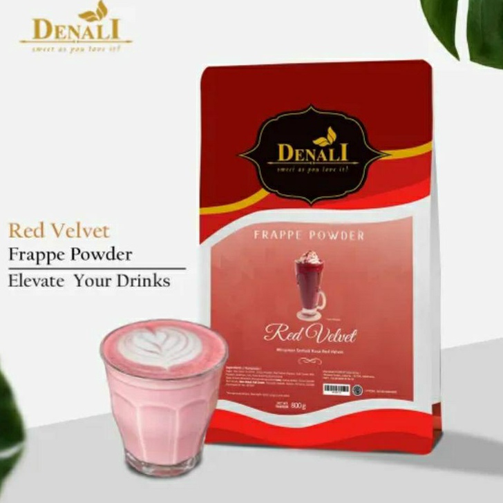

Terlaris DENALI POWDER 800 GRAM RED VELVET DENALI BUBUK RASA RED VELVET Laris