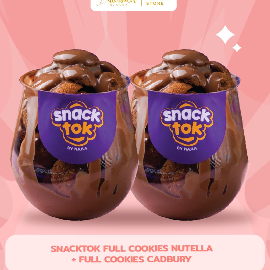 

[KODE PRODUK FN8CA7787] Bittersweet by Najla - Bundle Snacktok Full Cookies ( Choco Milk + Choco Hazelnut )