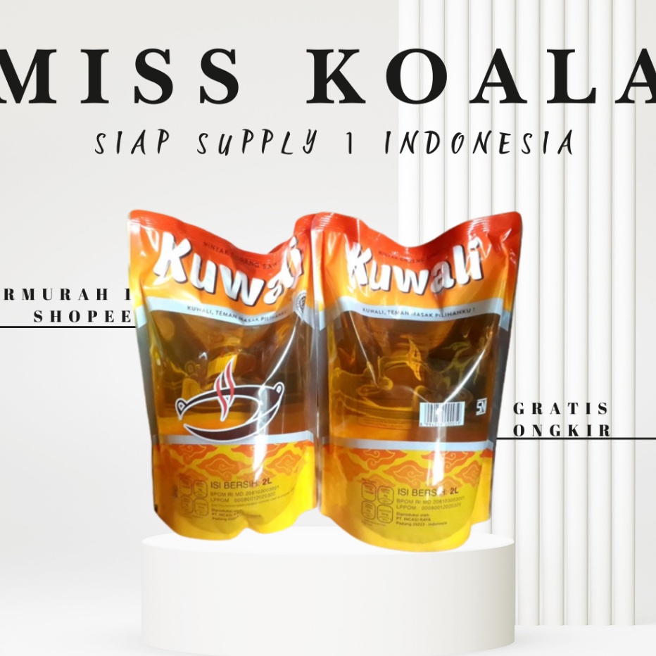 

[KODE PRODUK PSBZK4062] MINYAK GORENG KELAPA SAWIT KUWALI UKURAN 2 LITER