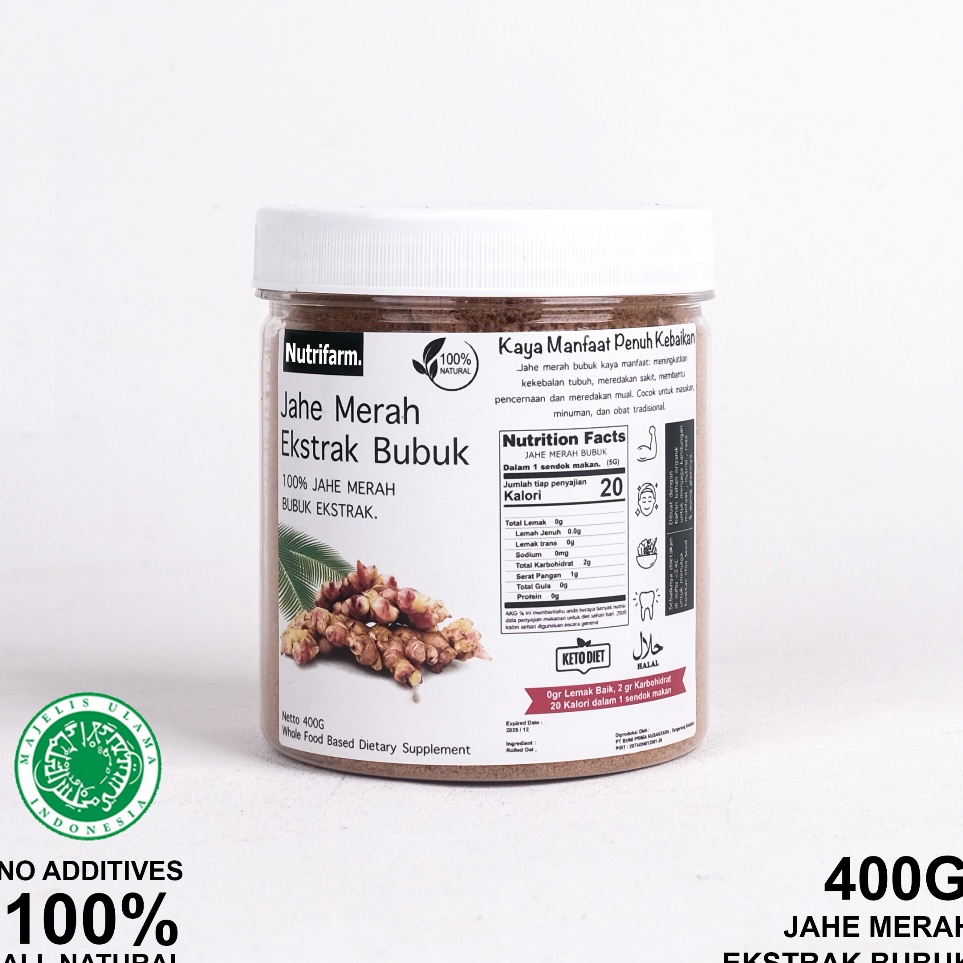 

Bestseller JAHE MERAH BUBUK 400G ASLI 100% TANPA CAMPURAN TANPA GULA GULA AREN 1KG INSTAN 500GR SACHET CANGKIR MAS MURNI TANPA GULA ASLI / RED GINGER POWDER / JAHE MERAH BUBUK SEGAR AMH 1KG BUBUK ASLI 100% TANPA CAMPURAN INAYAH KERING RATU LEBAH GULA AR