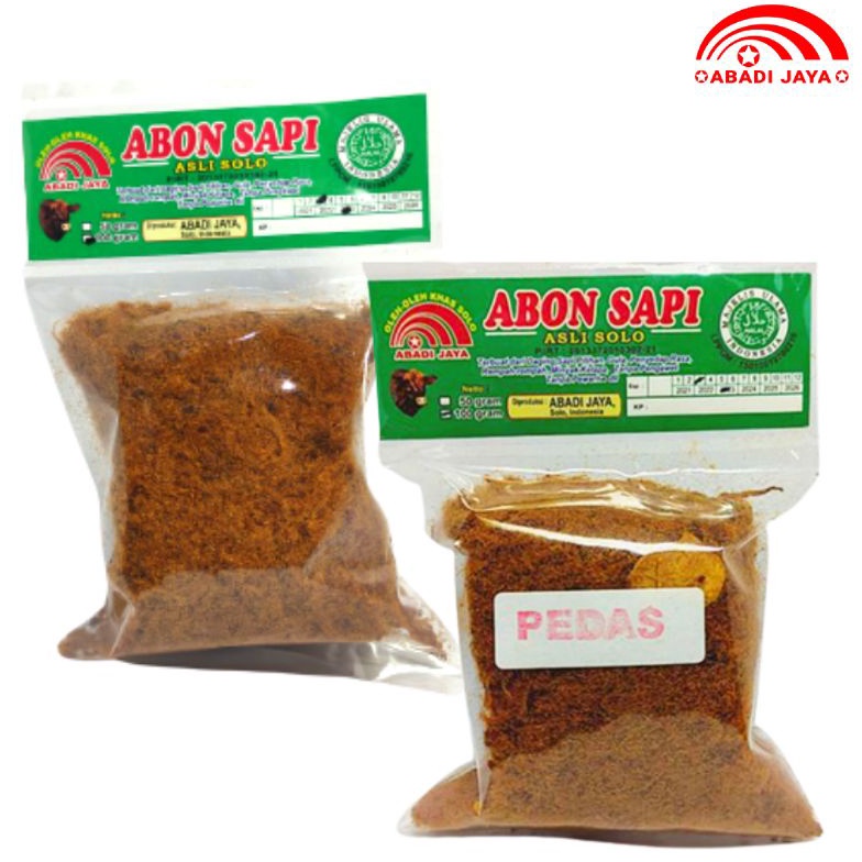 

[♛G73>] Abon Sapi / Abon Ayam 100gr Manis dan Pedas [54]