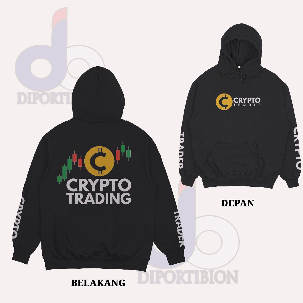 Hoodie Jumper Crypto Trading / Crypto Trading Hoodie