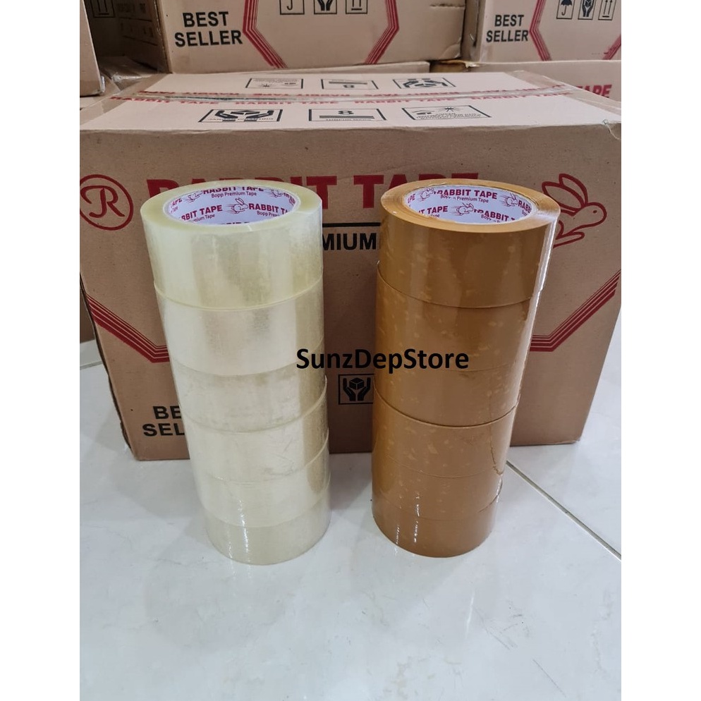 

[✬I88>] LAKBAN 2 INCH x 100 YARD / LAKBAN 45mm 100YARD 2INCH / KUALITAS LAKBAN DAIMARU 1 SLOT 6 ROLL Diminati