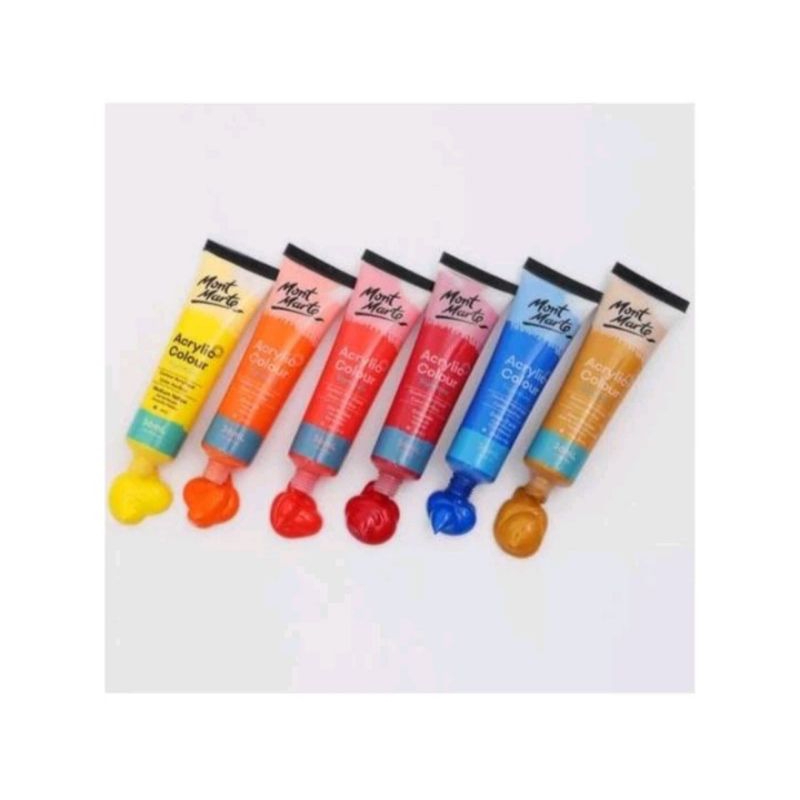 

Mont Marte Acrylic Paint Set 18 Pc×36 Ml