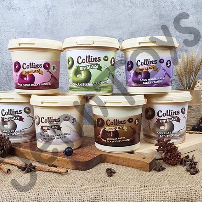 

Murah Banget JennToys - Dipping Chocolate 1kg HALAL - COLLINS DIP GLAZE Choc Tiramisu Matcha Milk Taro Strawberry #Sale