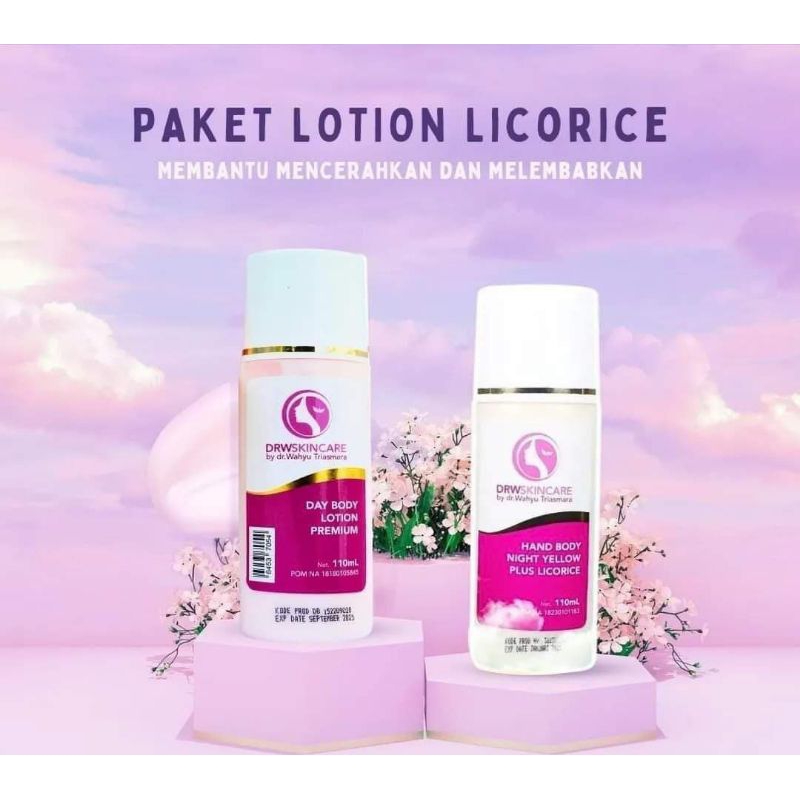 PAKET LOTION LICORICE/LOTION LICORICE/DAY LOTION