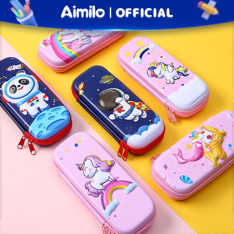 

[KODE 8WTJP] [READY] Aimilo 3D Tempat Pensil Aesthetic Tempat Pensil Anak Laki Laki Waterproof Kotak Pensil Anak Perempuan Alat Tulis Sekolah