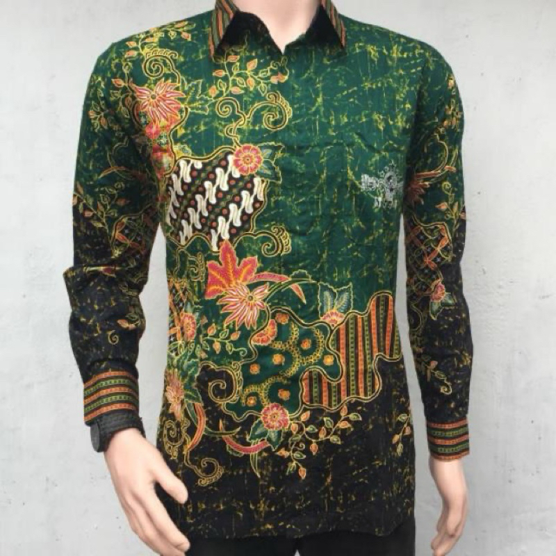 KEMEJA BATIK NU REMEKAN,Kemeja batik Nu BATIK NU