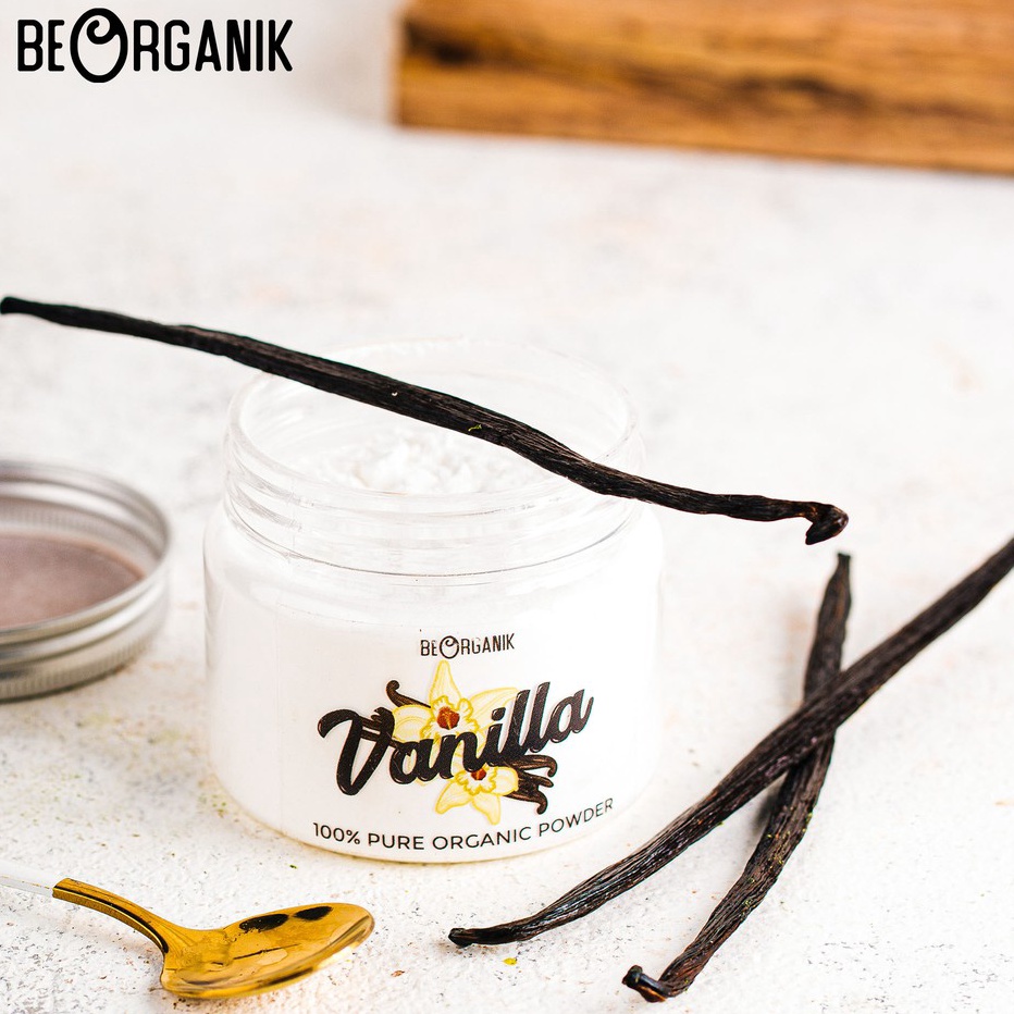 

Ready Stok Beorgank Vanilla Essence Powder / Perisa Vanila Bubuk 80gr ➣✷✮