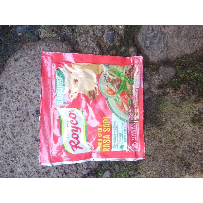 

TERMURAH !! ROYCO BUMBU KALDU RASA SAPI / AYAM SACHET ECER 8gr