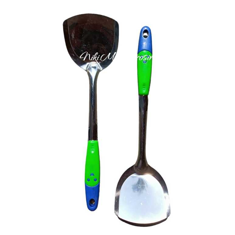 Susuk Polos Stainless Smile / Susuk Spatula Penggorengan Polos Smile