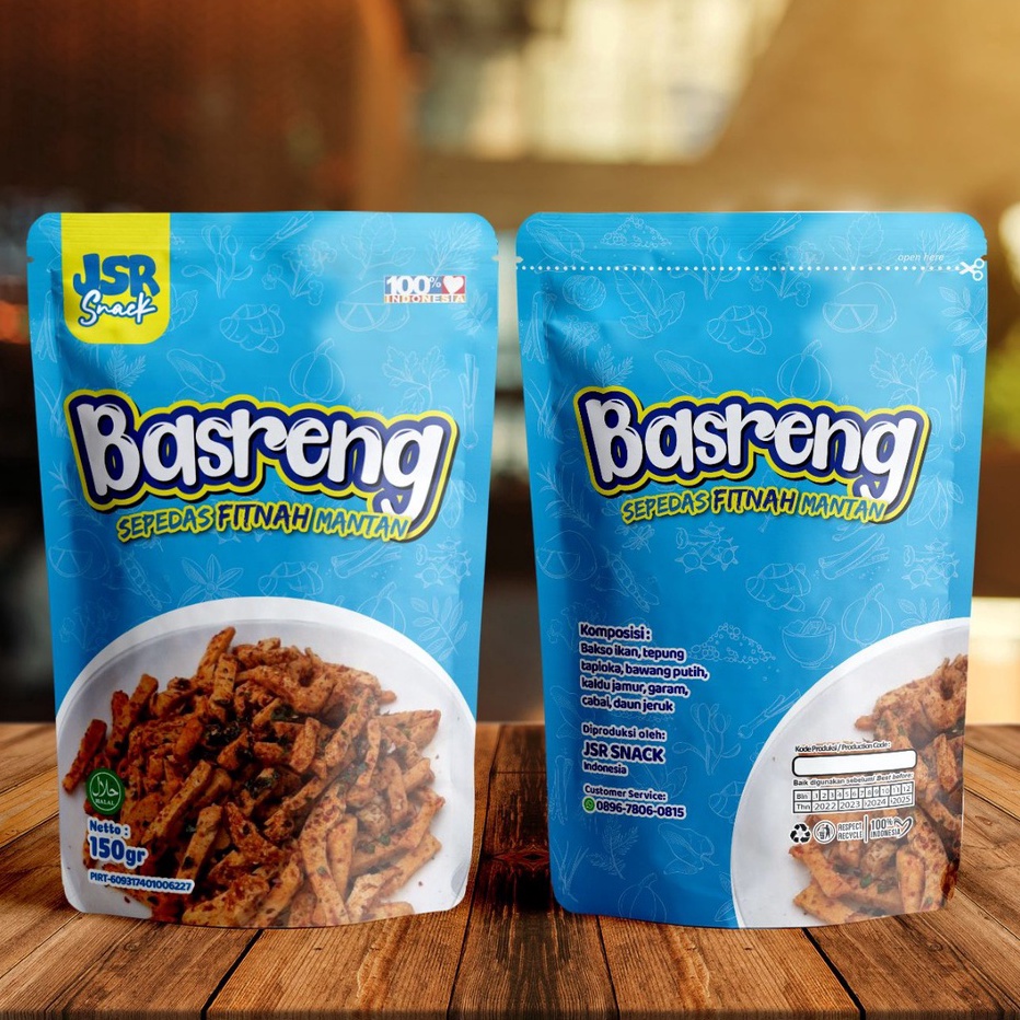

[KODE PRODUK 0NBZH7870] BASRENG BASO GORENG JSR SNACK ISI 150 GRAM RASA GURIH DAUN JERUK