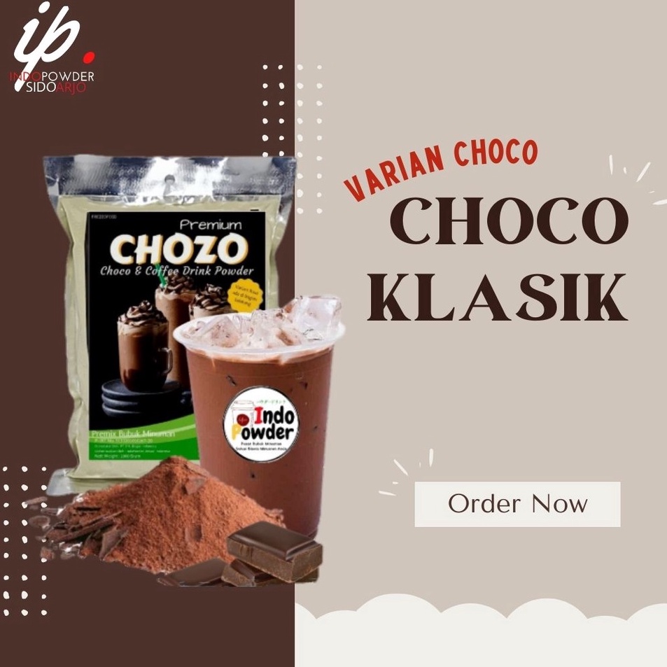 

[KODE PRODUK Z9RDM10062] Bubuk Minuman Nyoklat Klasik 1 Kg / indopowder / Bubuk Minuman Coklat / Coklat Klasik / CHOZO