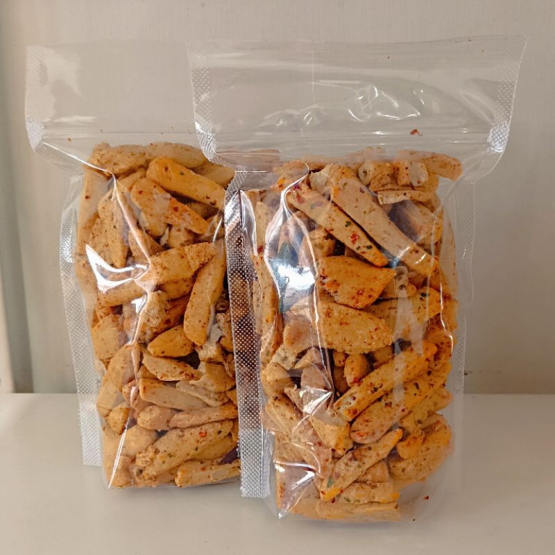 

Bakso Goreng / Basreng Stik Pedas Daun Jeruk