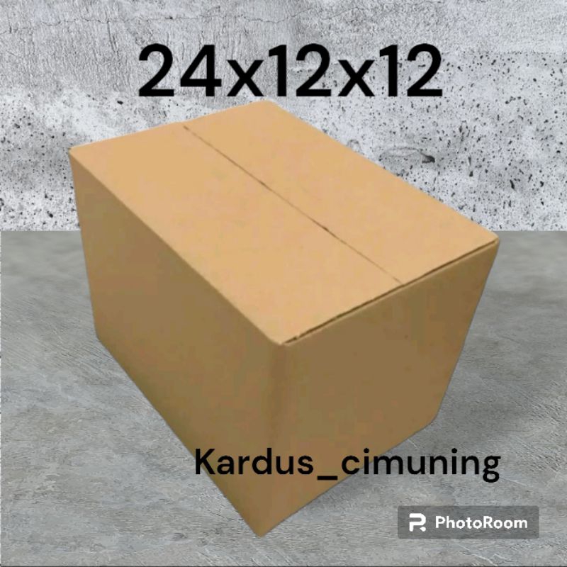 kardus box packing 24x12x12