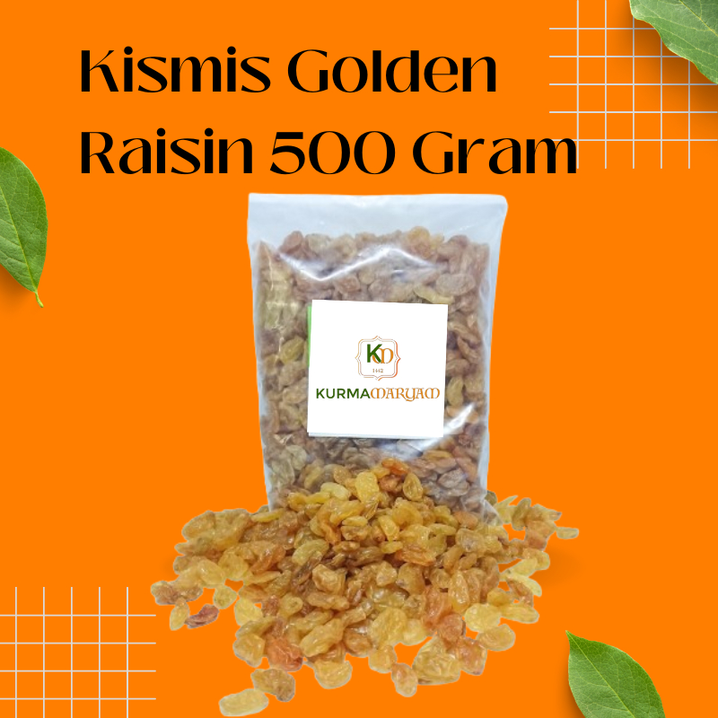 

[ KM ] Kismis Raisin 500 Gram / Kismis Raisin / kismis Asam Manis / Kismis Anggur / Golden Raisin / Toko Kurma Maryam