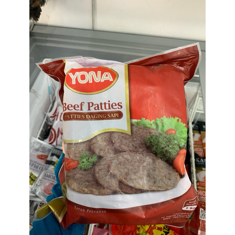 

YONA BEEF PATTIES 1kg