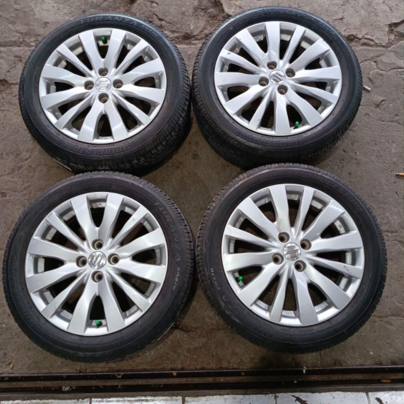 VELG OEM SWIFT R16 PCD 4X100 BAN 185/55 R16