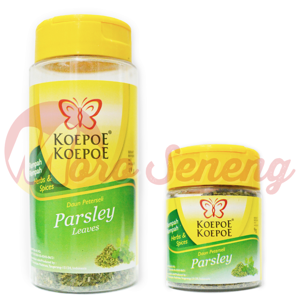 

Parsley Koepoe Daun Peterseli Kering Italian Herbs Flakes Kupu