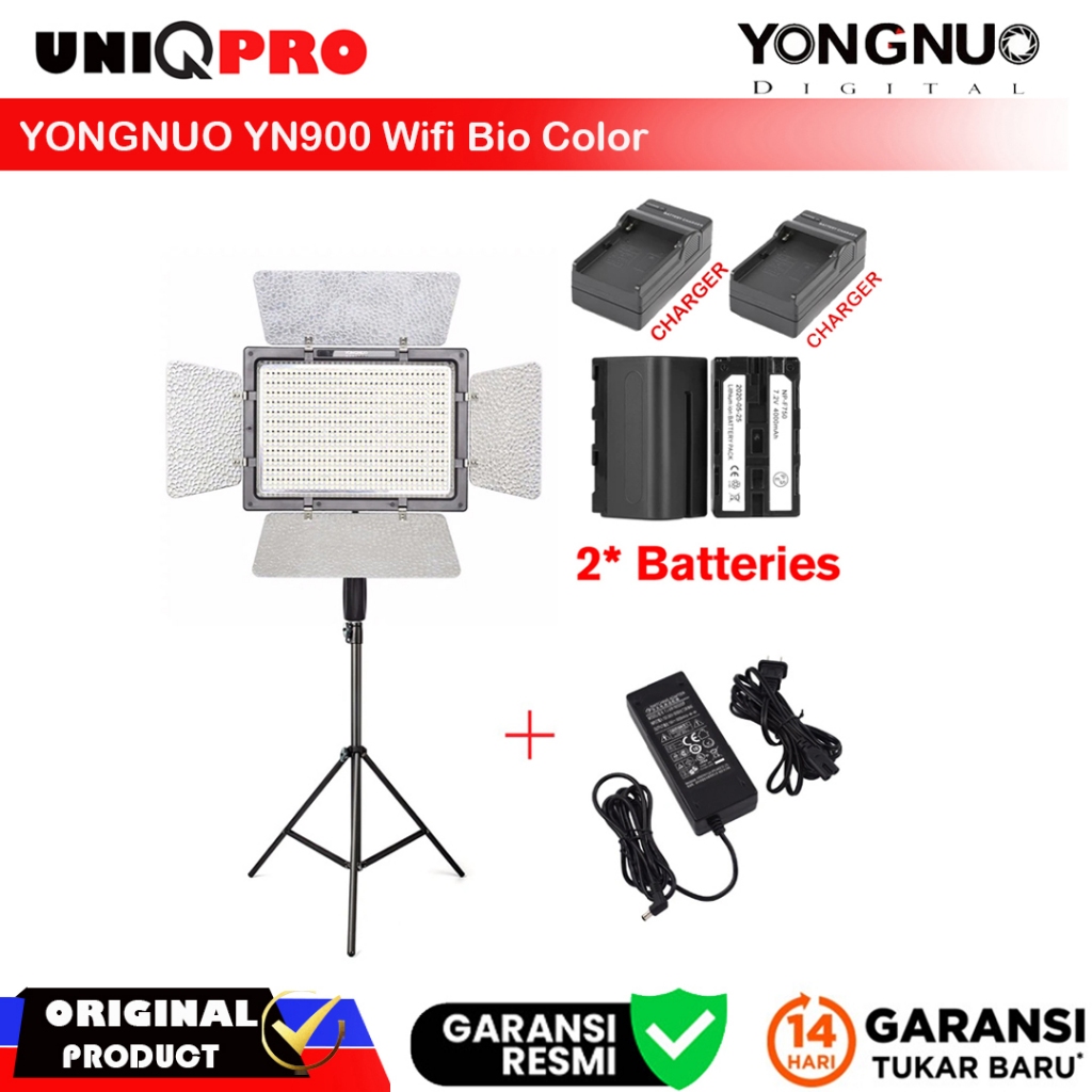 Lampu Studio Yongnuo YN900 Led Light YN 900 Video Light - WITH AC ADAPTER