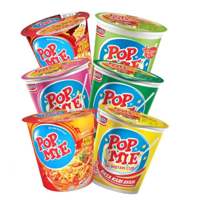 

(75gr) Pop Mie instan Cup 75gr aneka rasa