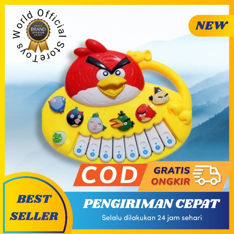 MAINAN ANAK PIANO ANGRY BIRD TERMURAH