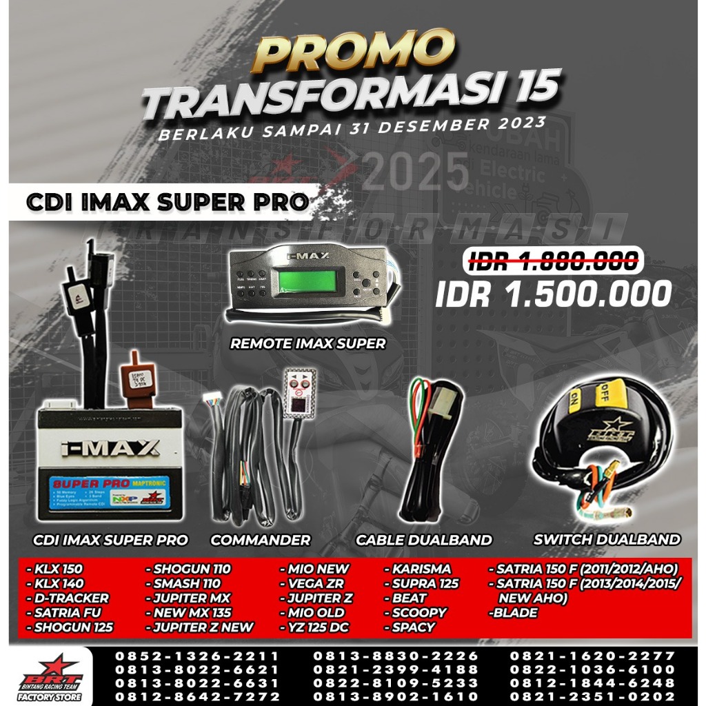 PAKET CDI IMAX SUPER PRO BRT