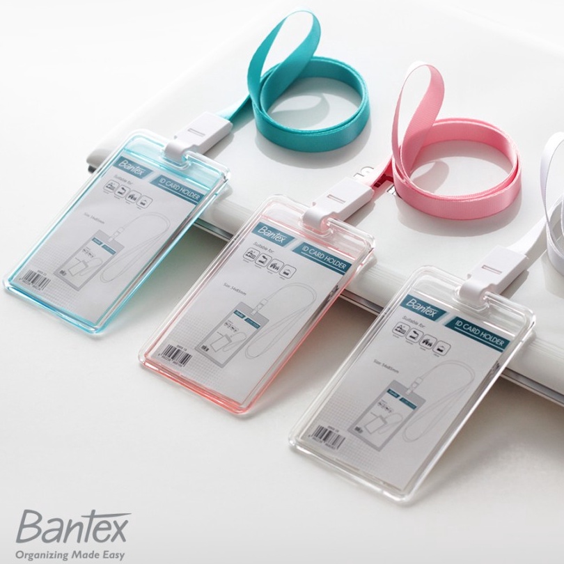 

➳Diskon Promo✽ Bantex Transparent Card Holder Potrait 8868 077