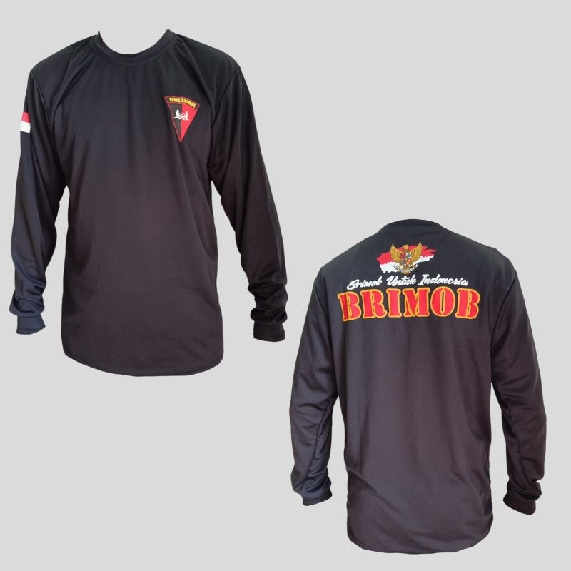 Jersey Brimob untuk Indonesia lengan panjang