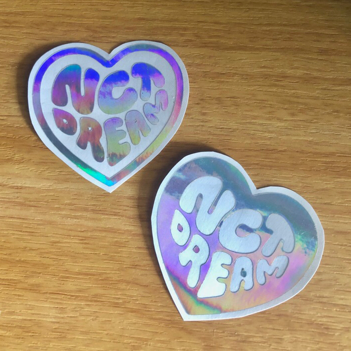 

STIKER NCT HOLOGRAM WATERPROOF DECO STIKER