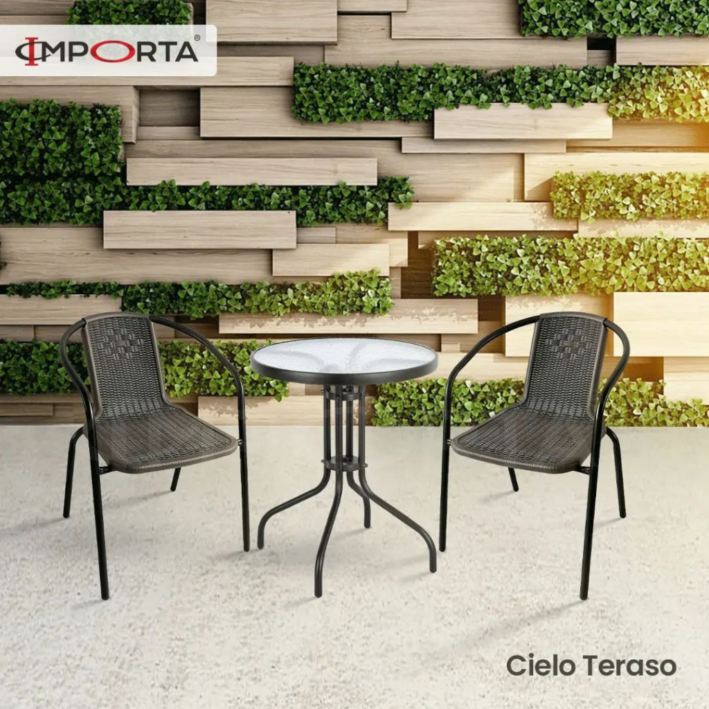IMPORTA Kursi Teras / Kursi + Meja Santai / Outdoor Series / Importa Ciello Teraso