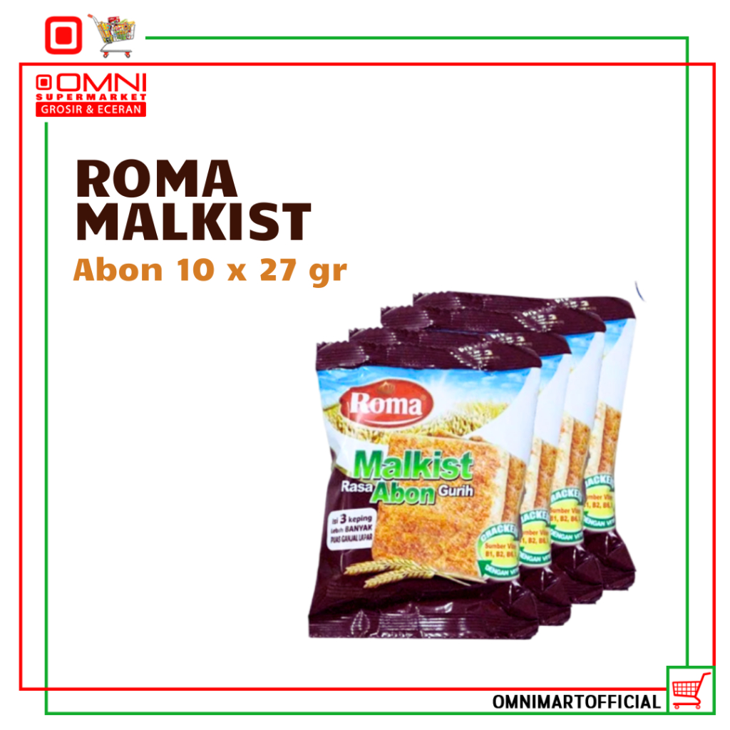 

ROMA MALKIST ABON 10 X 27 g