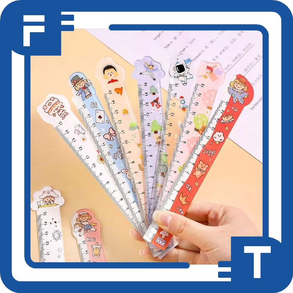 

FT Penggaris Lucu 15 Cm Penggaris Anak Pelajar Mahasiswa Motif Astronot Penggaris funny karakter 15cm Pengaris Sekolah Kantor Motif Lucu Bahan Plastik Import S103