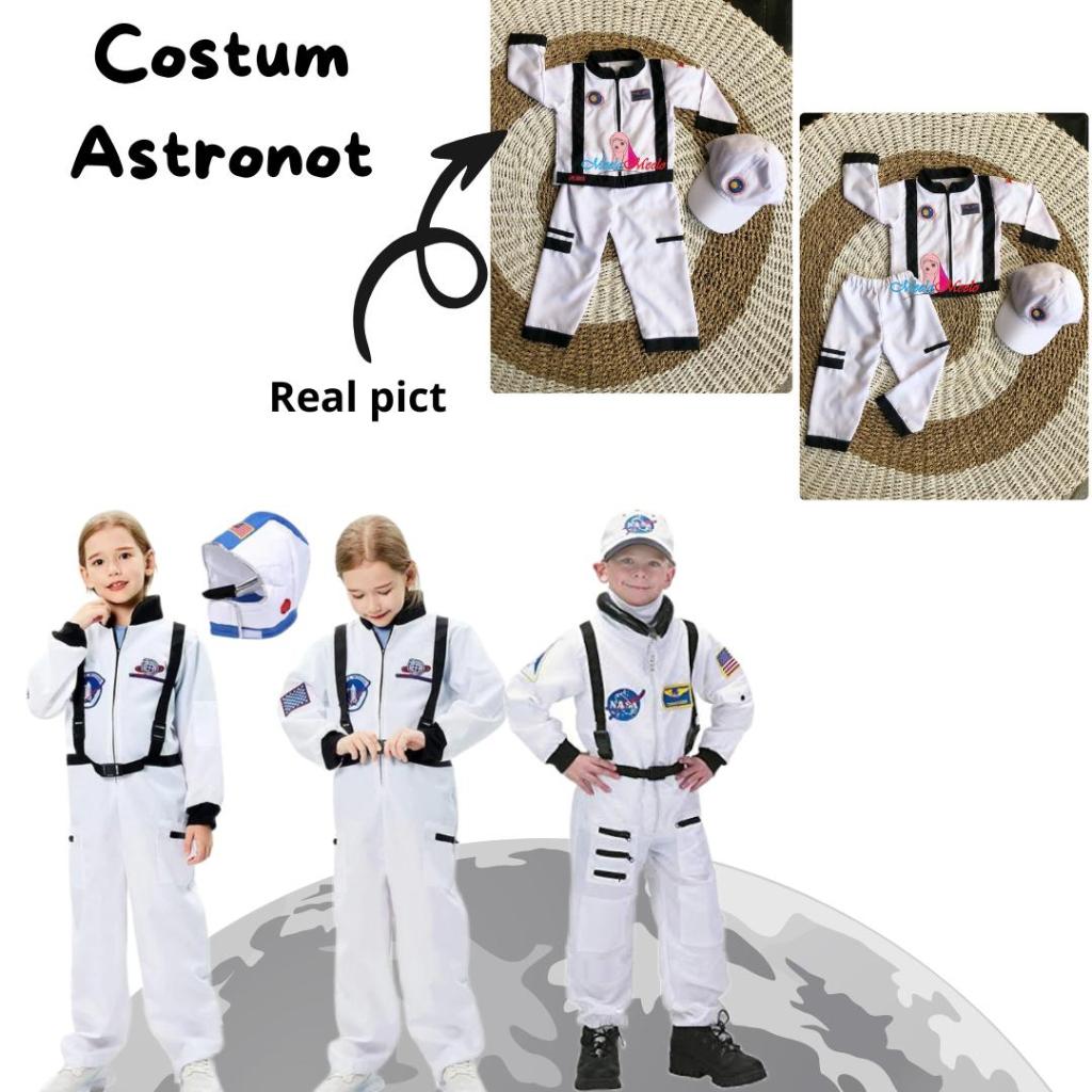Astronot Anak Kostum Baju Astronot Anak / Kostum Astronot Anak / Baju profesi Model Pisah Atas Bawah