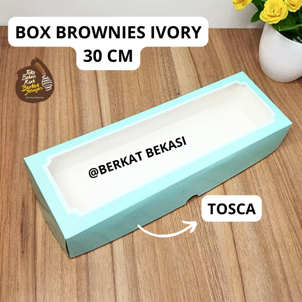 

KOTAK / DUS / BOX / BOX BROWNIES IVORY / BOX BROWNIES 10 PCS/PACK