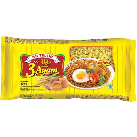 

[KODE HIFQR] mie kuning cap telor