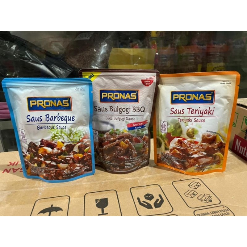 

Pronas Saus Lada Hitam/ Bulgogi/ Teriyaki