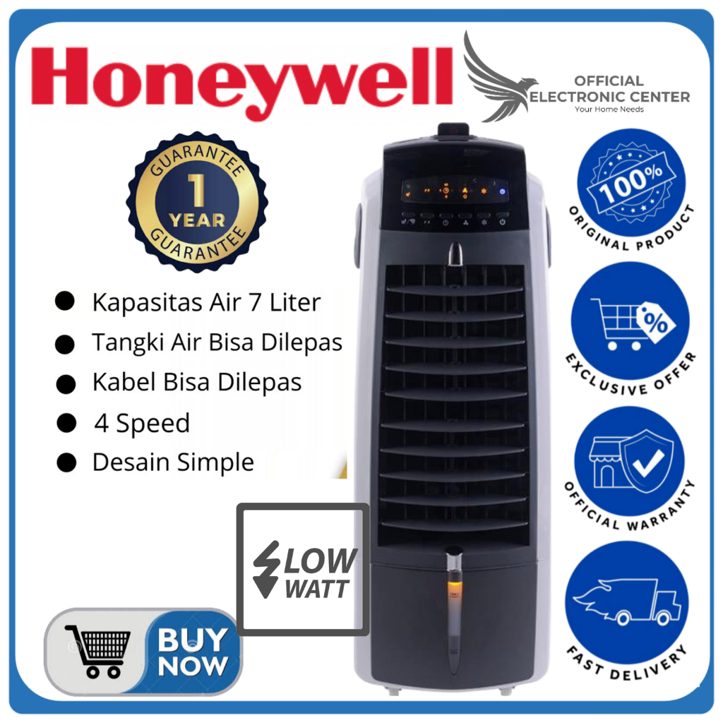 HONEYWELL AIR COOLER ES800 ES-800 800 SUPER LOW WATT REMOTE CONTROL 7L HONEYWELL AIR COOLER