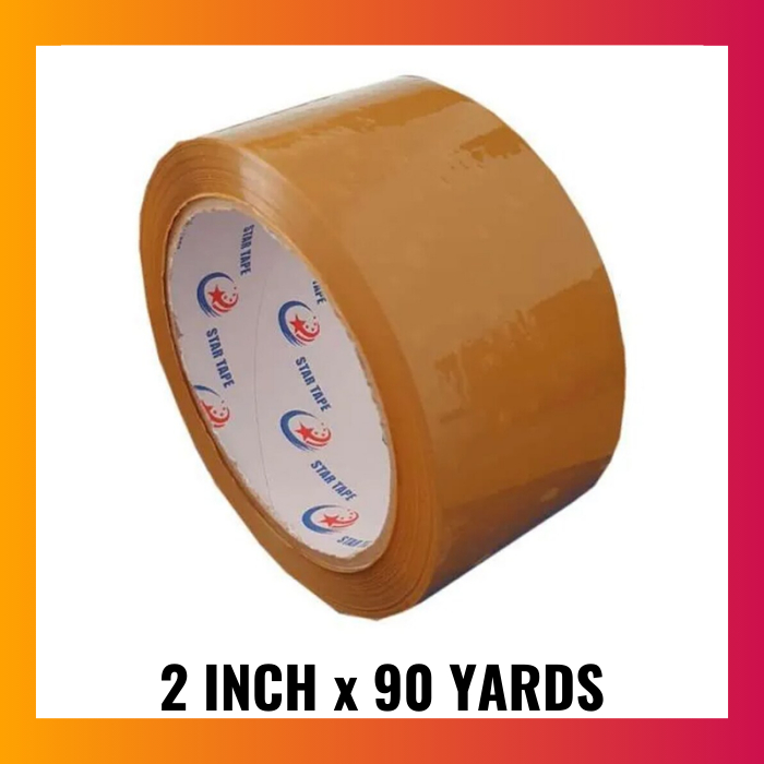 

Lakban Coklat 90 Yard Lakban Bening Star Tape Lakban 2 Inch Star Tape Lakban OPP Brown 2inchx90yard