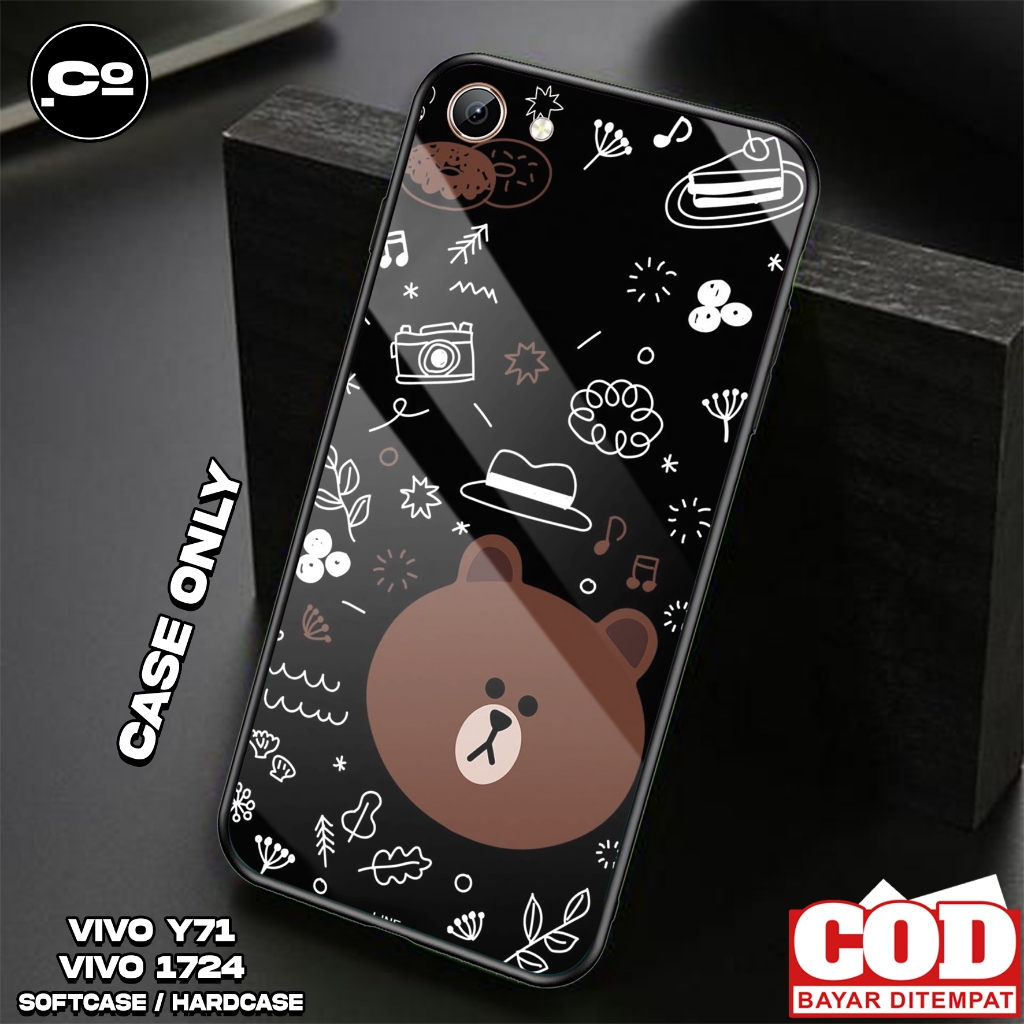Case VIVO Y71 / VIVO 1724 - Casing VIVO Y71 / VIVO 1724 [ BEAR ] Silikon VIVO Y71 / VIVO 1724 - Kesi
