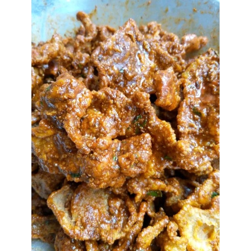 

KRIPIK KUYAM (kulit ayam) pedas&original