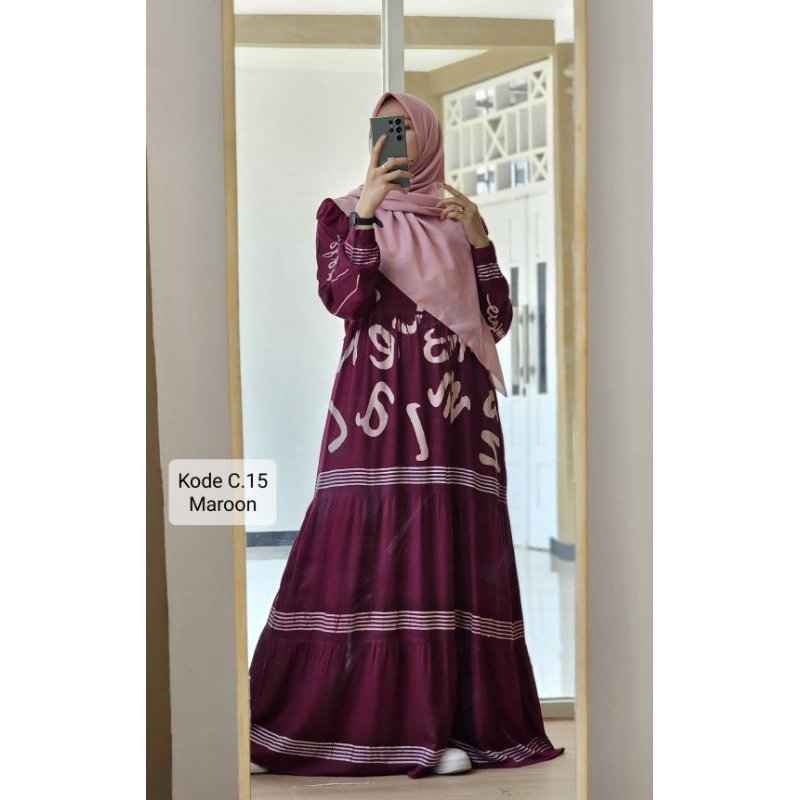 Gamis twill canda