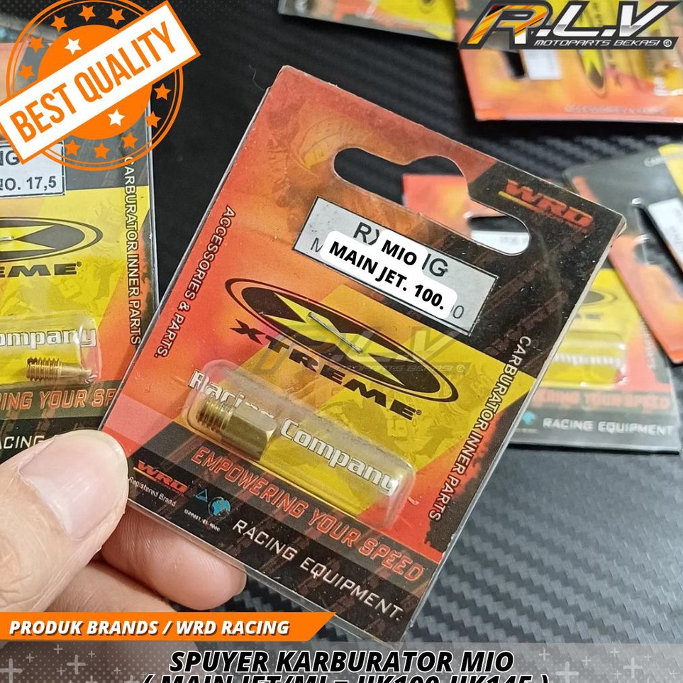 Diskon Pemesanan ◀️ Spuyer Karbu Extreme Main Jet Mio Supra Karisma Kaze Grand Athete