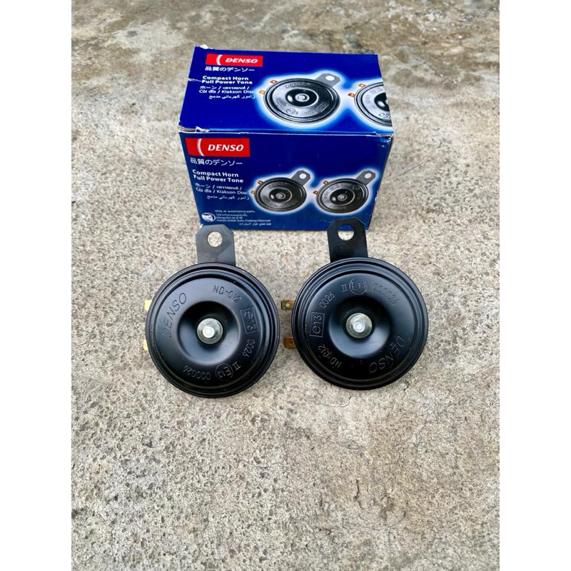 KLAKSON DISK DENSO COMPACT SET 12V - KLAKSON HELLA INNOVA KLAKSON AVANZA KLASON HELLA KLAKSON SUARA 