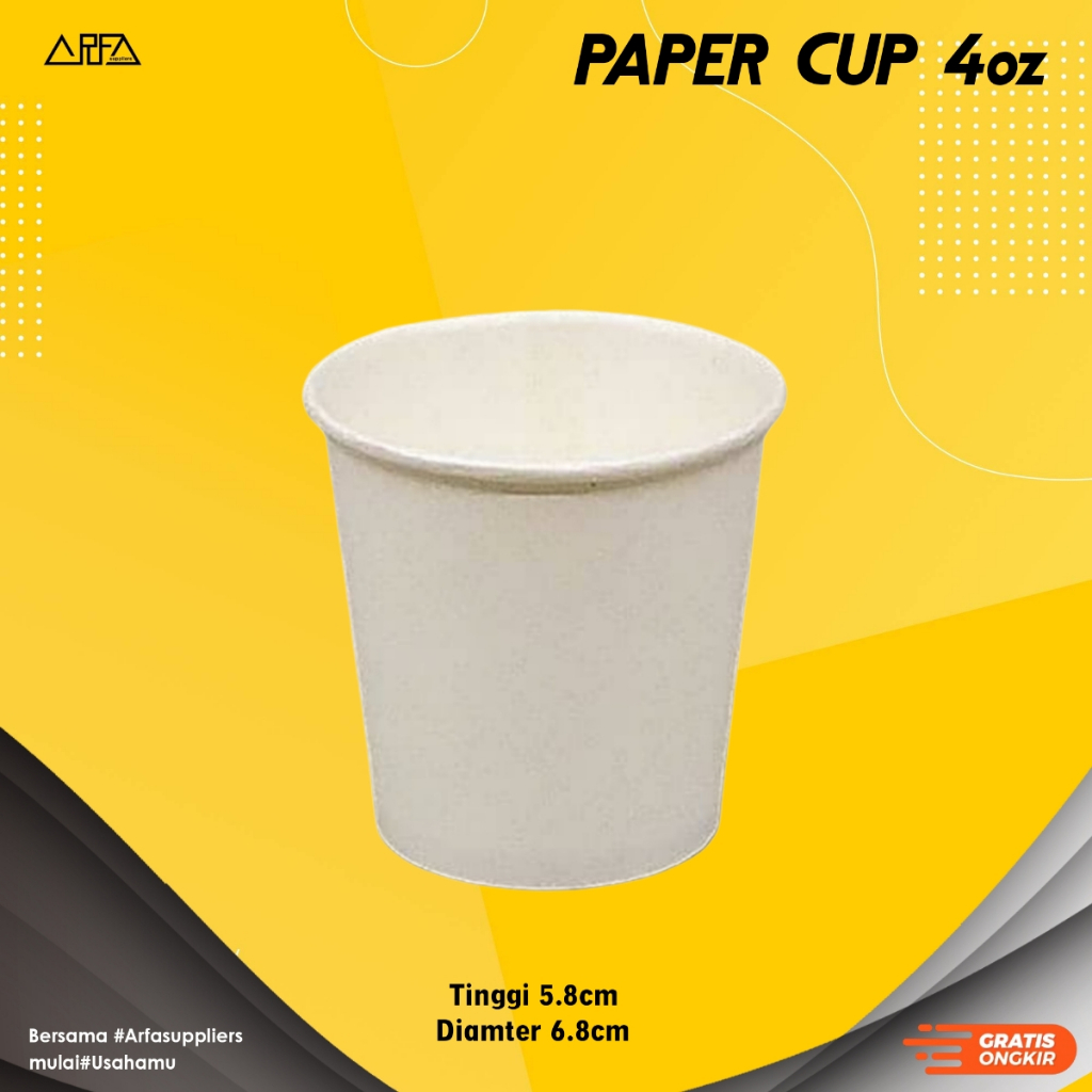 Gelas Paper Cup 4 oz